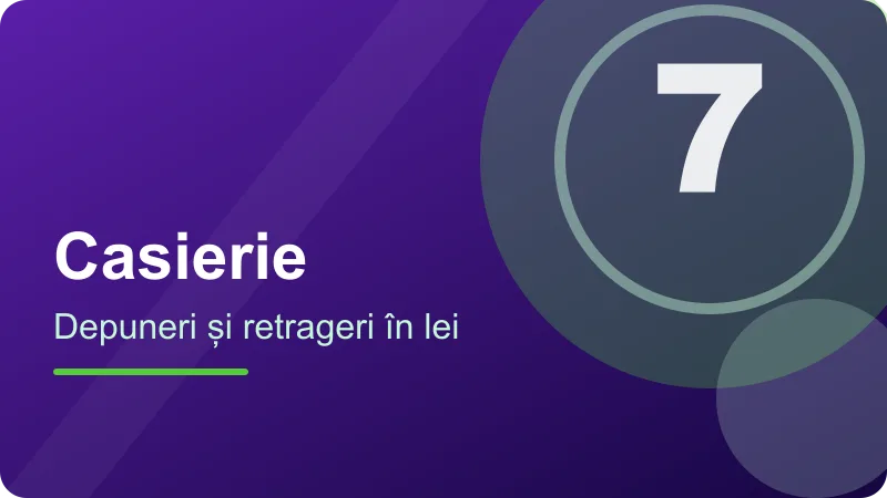 Depuneri și retrageri în lei – ilustrație pentru secțiunea Swiper
